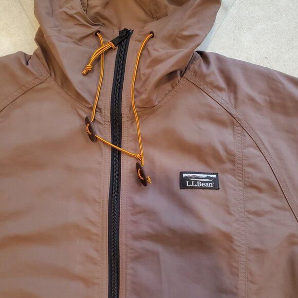 LL Bean Mountain Classic Aztec Anorak Pullover Windbreaker Jacket Hoodie Men’s M - Picture 3 of 7